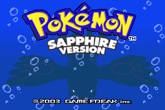 Pokemon Sapphire
